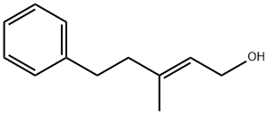 2-Penten-1-ol, 3-methyl-5-phenyl-, (2E)- 结构式