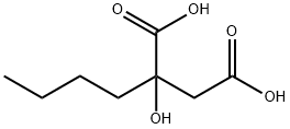 2-丁基-2-羟基丁二酸, 72720-95-7, 结构式