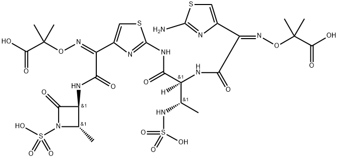 Aztreonam Impurities 06,730928-60-6,结构式