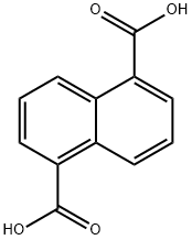 1,5-萘二甲酸, 7315-96-0, 结构式