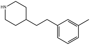 Piperidine, 4-[2-(3-methylphenyl)ethyl]- Struktur