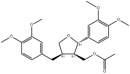 9-O-アセチル-4,4-di-O-メチルラリシレシノール 化学構造式