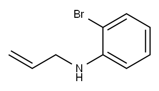 Benzenamine, 2-bromo-N-2-propen-1-yl- Structure