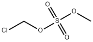 Sulfuric acid, chloromethyl methyl ester Structure