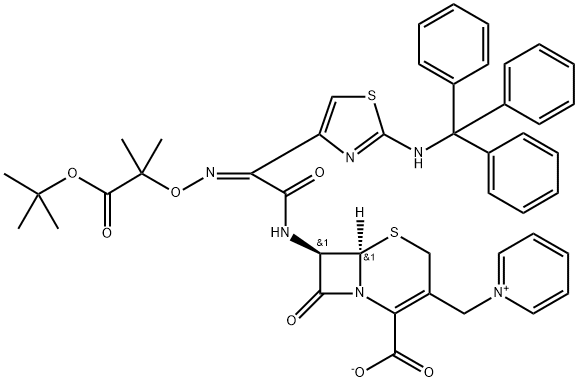 头孢他啶EP杂质D,73547-69-0,结构式