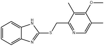 Omeprazole Impurity 15, 73590-87-1, 结构式