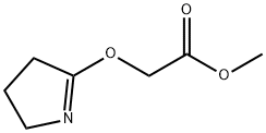 Acetic acid, 2-[(3,4-dihydro-2H-pyrrol-5-yl)oxy]-, methyl ester Structure