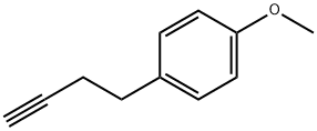 Benzene, 1-(3-butyn-1-yl)-4-methoxy- Structure