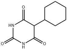 5-环己基巴比妥酸,7391-70-0,结构式