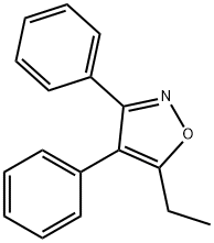 3,4-diphenyl-5-ethylisoxazole Structure