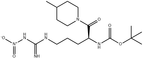 74171-18-9 (S)-叔-丁基 (1-(4-甲基哌啶-1-基)-5-(3-硝基胍基)-1-氧亚基戊烷-2-基)氨基甲酯