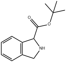 1H-Isoindole-1-carboxylic acid, 2,3-dihydro-, 1,1-dimethylethyl ester Structure