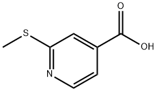 2-(Methylthio)-4-pyridinecarboxylic Acid, 74470-24-9, 结构式