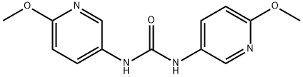 1,3-双(6-甲氧基吡啶-3-基)脲,74763-58-9,结构式