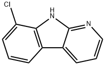 9H-Pyrido[2,3-b]indole, 8-chloro- 化学構造式