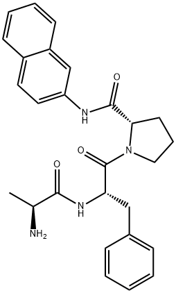 H-ALA-PHE-PRO-ΒNA · HCL, 749831-27-4, 结构式
