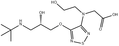 噻吗洛尔杂质1, 75014-25-4, 结构式