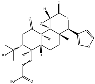 Obacunoic acid Structure