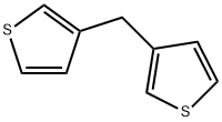 Thiophene, 3,3'-methylenebis- Structure