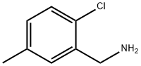 (2-氯-5-甲基苯基)甲胺 结构式