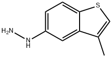Hydrazine, (3-methylbenzo[b]thien-5-yl)- Structure