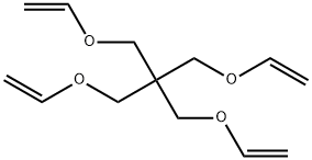 Propane, 1,3-bis(ethenyloxy)-2,2-bis[(ethenyloxy)methyl]- 结构式