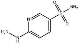 3-Pyridinesulfonamide,6-hydrazino-(9CI) Structure