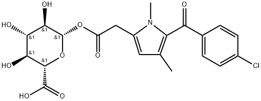 zomepirac glucuronide Struktur