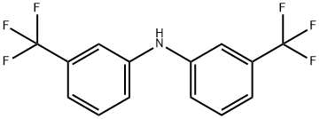 Benzenamine, 3-(trifluoromethyl)-N-[3-(trifluoromethyl)phenyl]- 结构式
