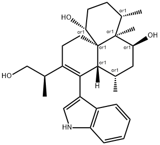 dihydroxyaflavinine Structure