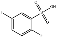 2,5-difluorobenzene-1-sulfonic acid Structure
