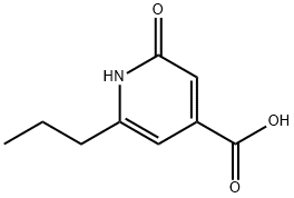 2-oxo-6-propyl-1,2-dihydropyridine-4-carboxylic acid Structure