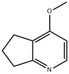 5H-Cyclopenta[b]pyridine, 6,7-dihydro-4-methoxy- Struktur
