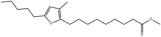 2-Furannonanoic acid, 3-methyl-5-pentyl-, methyl ester,76859-09-1,结构式