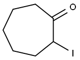 Cycloheptanone, 2-iodo- Struktur
