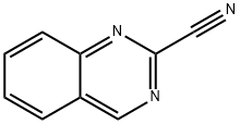 2-Quinazolinecarbonitrile 结构式