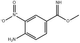 Benzenecarboximidic acid, 4-amino-3-nitro-, methyl ester Struktur