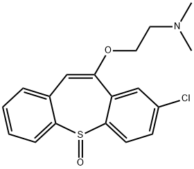 Ethanamine, 2-[(8-chloro-5-oxidodibenzo[b,f]thiepin-10-yl)oxy]-N,N-dimethyl- 结构式
