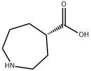 (4S)-Hexahydro-1H-azepine-4-carboxylic acid Structure