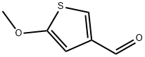 5-甲氧基噻吩-3-甲醛 结构式