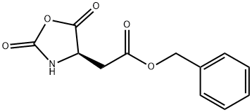 4-Oxazolidineacetic acid, 2,5-dioxo-, phenylmethyl ester, (4R)- Struktur