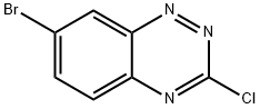 1,2,4-Benzotriazine, 7-bromo-3-chloro- Structure
