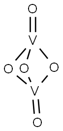 VANADIUM (IV) OXIDE Struktur