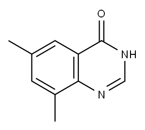 6,8-Dimethylquinazolin-4(3H)-one 化学構造式