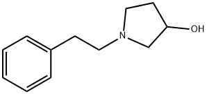 3-Pyrrolidinol, 1-(2-phenylethyl)-,79278-81-2,结构式