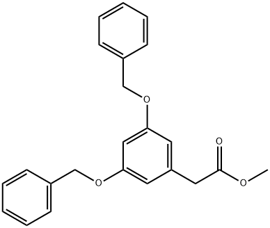 Benzeneacetic acid, 3,5-bis(phenylmethoxy)-, methyl ester