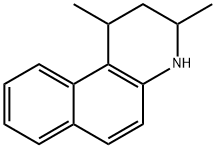 Benzo[f]quinoline, 1,2,3,4-tetrahydro-1,3-dimethyl- Structure