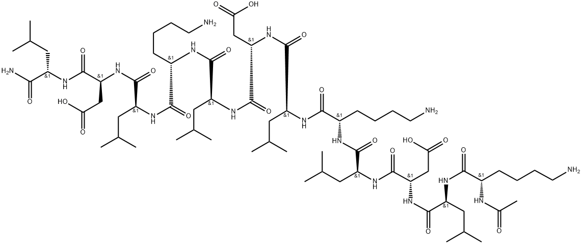 软骨分化肽KLD12, 800379-47-9, 结构式