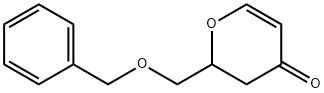 4H-Pyran-4-one, 2,3-dihydro-2-[(phenylmethoxy)methyl]- Struktur