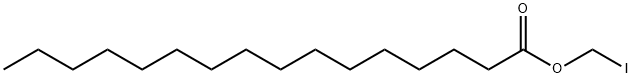 Hexadecanoic acid, iodomethyl ester, 80195-82-0, 结构式